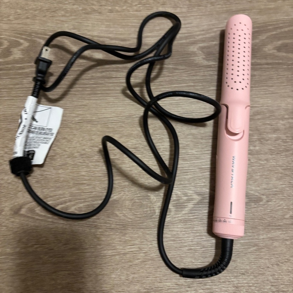 360 air flow wavy talk straighter
